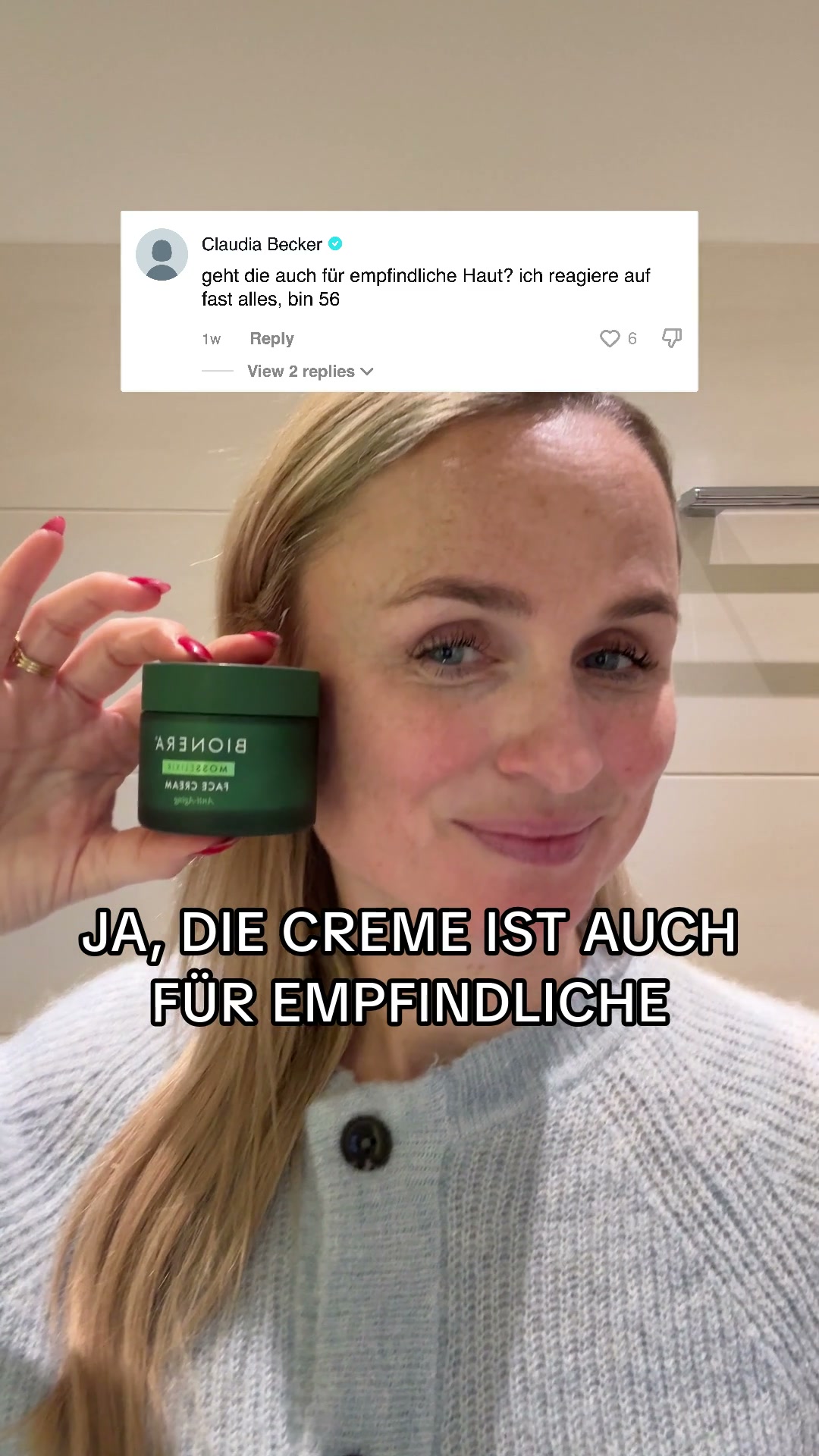 Weniger Falten oder Geld zurück