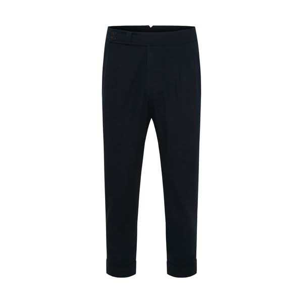 DOUBLE BUTTON TROUSER - NAVY