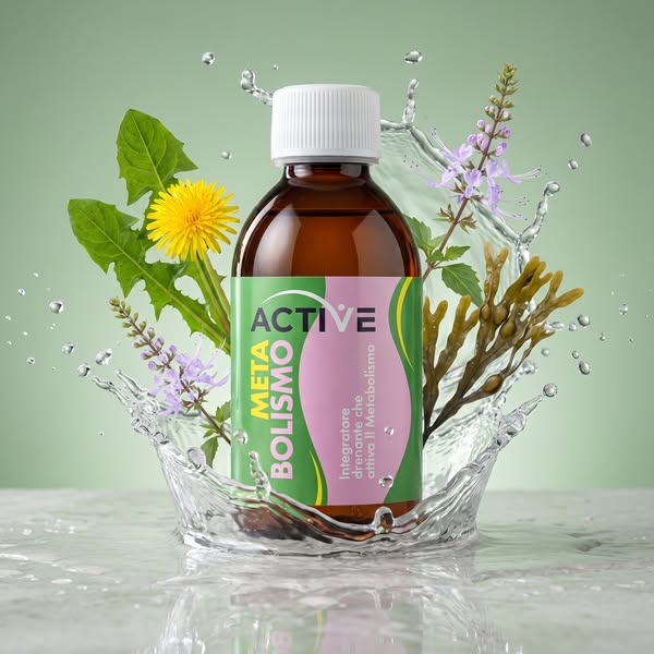 10 ml e la tua acqua diventa drenante: Metabolismo Active