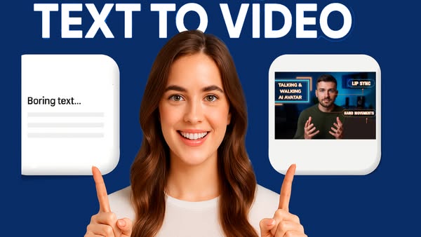 Turn Text into AI Videos With Real Humans