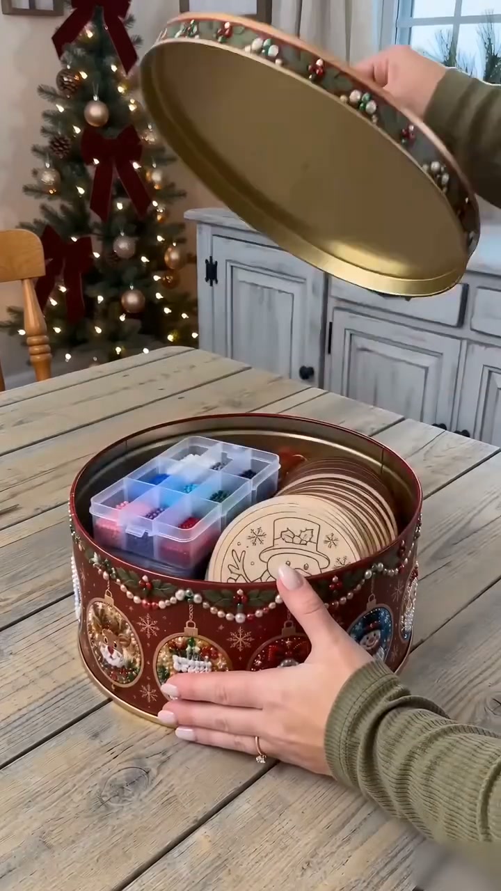 Christmas DIY Diamond Painting Ornaments Kit