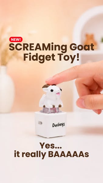 Goat Fidget Frenzy Toy
