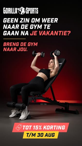 Actie loopt t/m 30 augustus