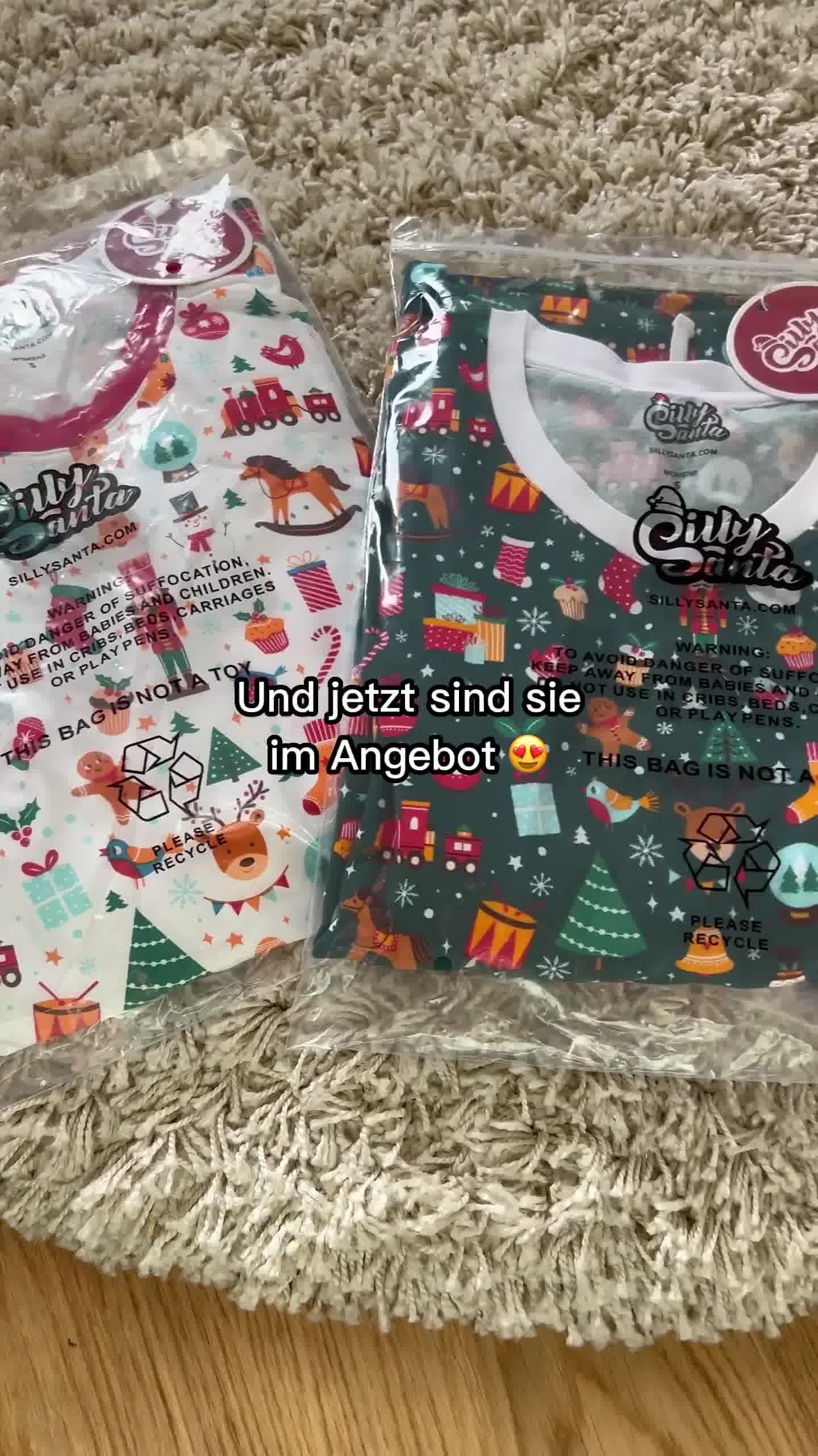 25% Rabatt auf alle Weihnachtspyjamas!