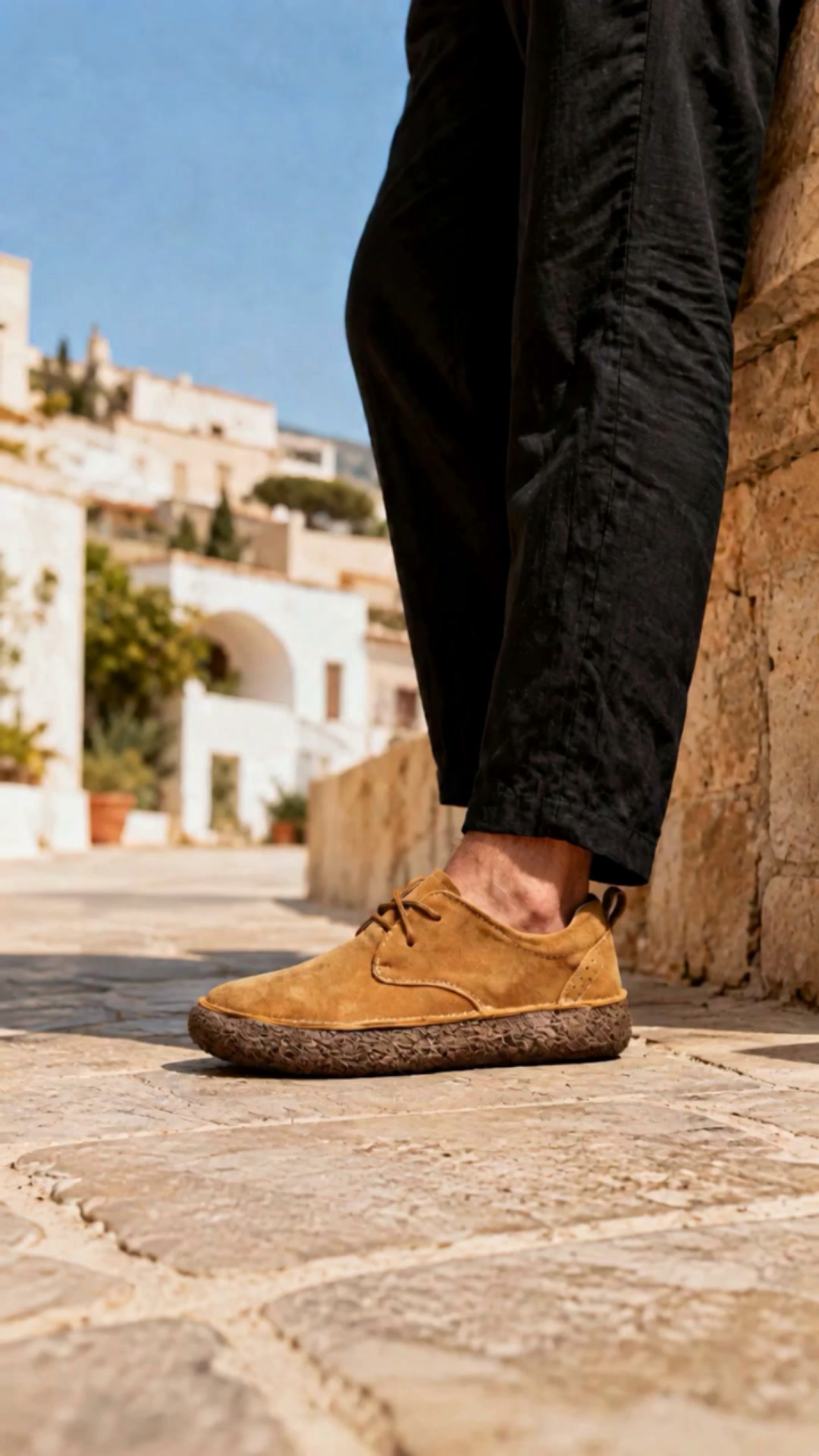Cushioned Support that Reduces Foot Fatigue.