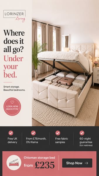 Free samples · beds from £235