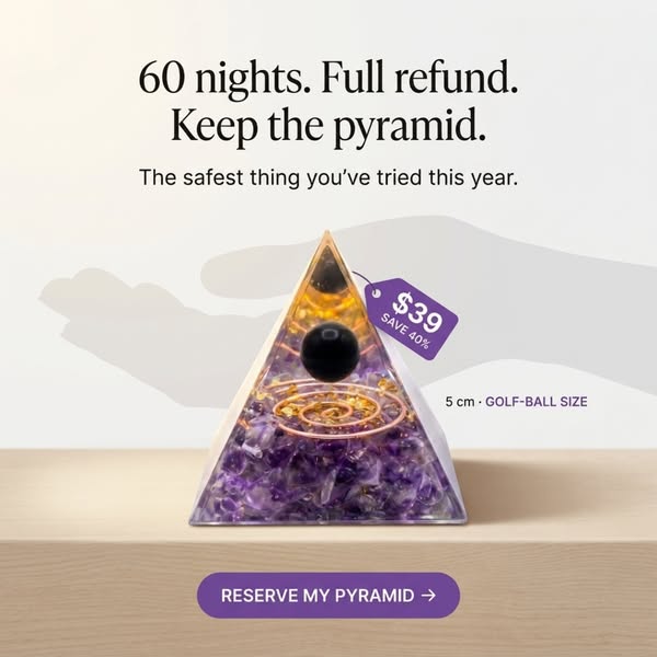 60 nights to try it. Full refund if it's not for you.