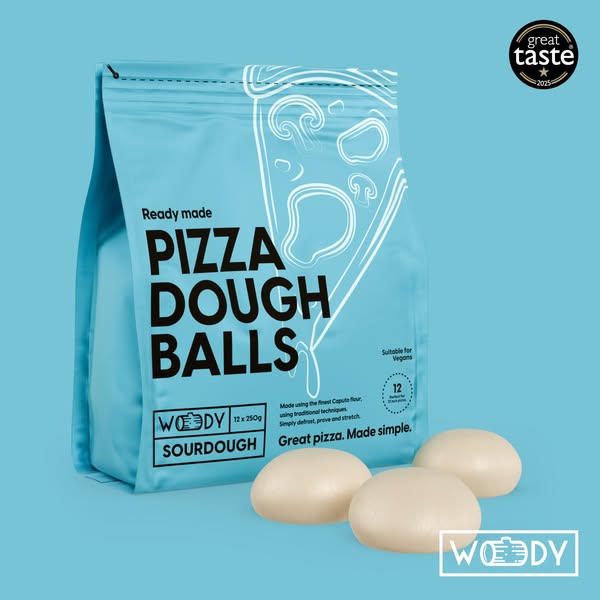 Great Taste Award winner. £2 a pizza.