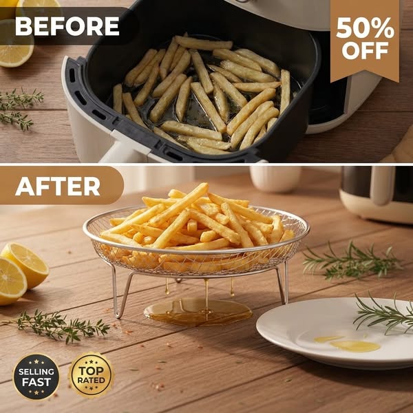 Stainless Steel Air Fryer Rack