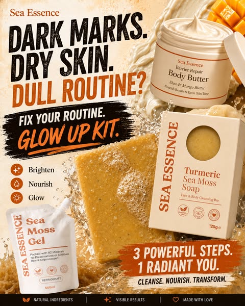 One routine. Three glow essentials.
