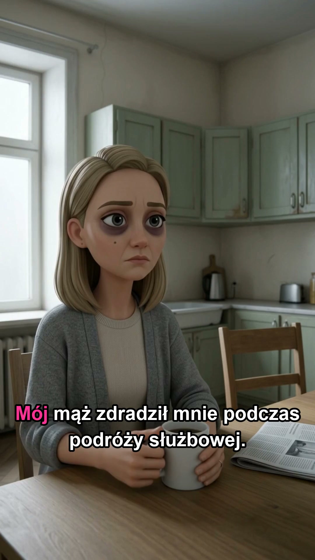 Powiedział, że nie wyglądam już tak jak wcześniej.
