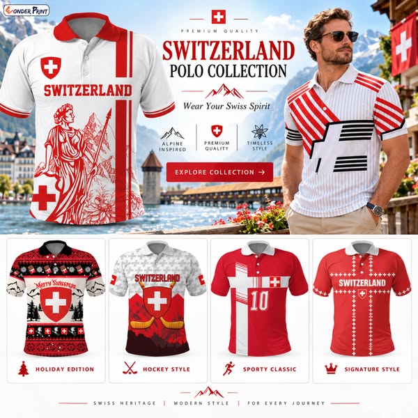 Switzerland Polo Shirt