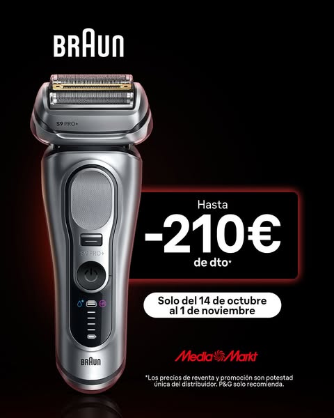 ¡Braun con descuentos!