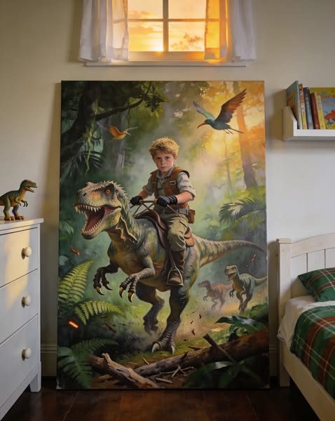 His Dino Adventure Awaits