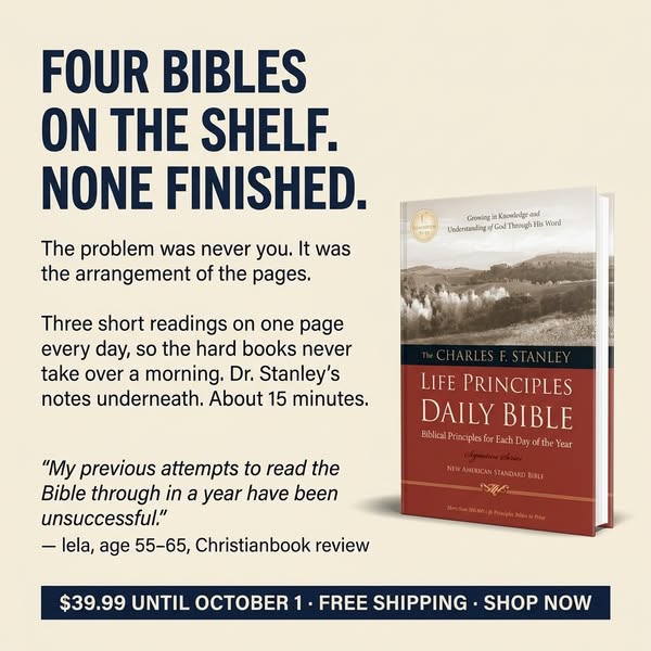Four Bibles on the shelf. None finished.