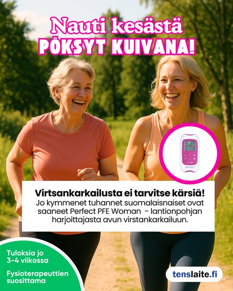 Pysyvästi eroon virtsankarkailusta
