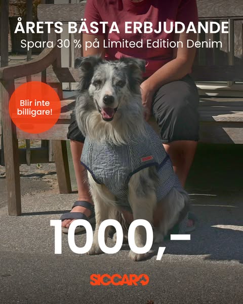 CRAZY AUTUMN: Spara upp till 50 % hos Siccaro