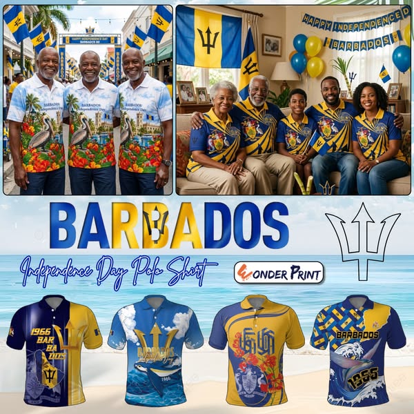 Barbados Independence Day Polo Shirt