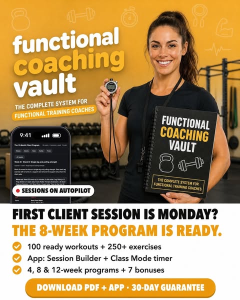 The 8-week program, already built