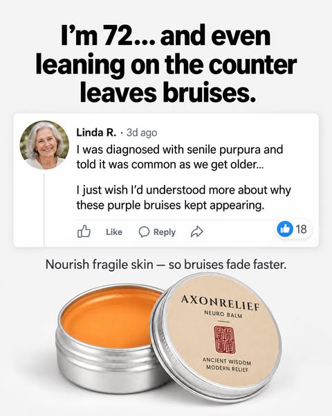 Made for skin that bruises from the lightest bump