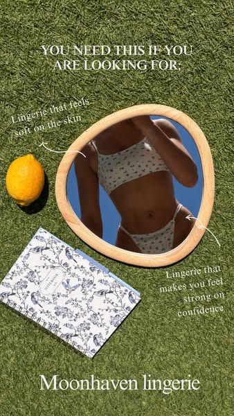 Lingerie Sweet Meadow Set - Comfortable & Stylish Thong