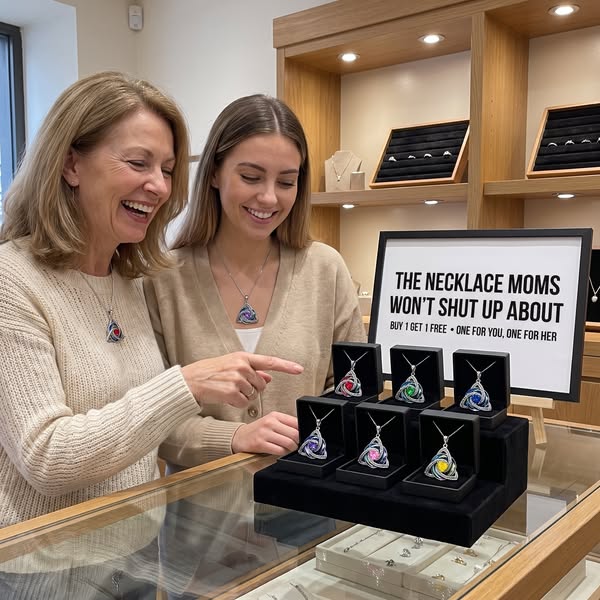The necklace moms won't shut up about.