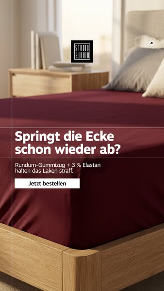 Nie wieder verrutschende Spannbettlaken
