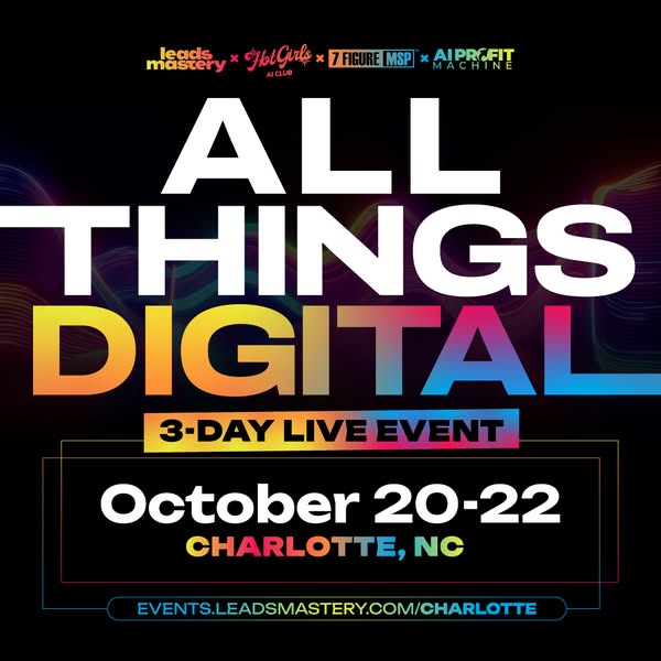 3 Days. 1 Room. Build Your Business on AI.