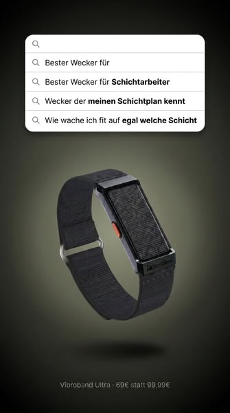 Unser Geburtstag. Dein Geschenk. 40% auf das Vibroband Ultra.