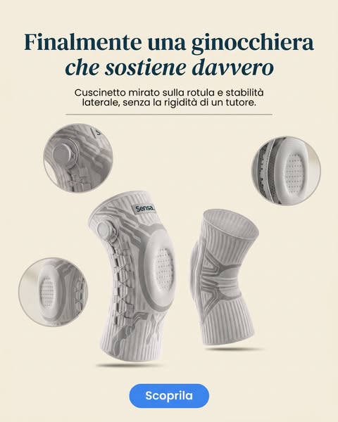 Dolori al ginocchio o artrosi?