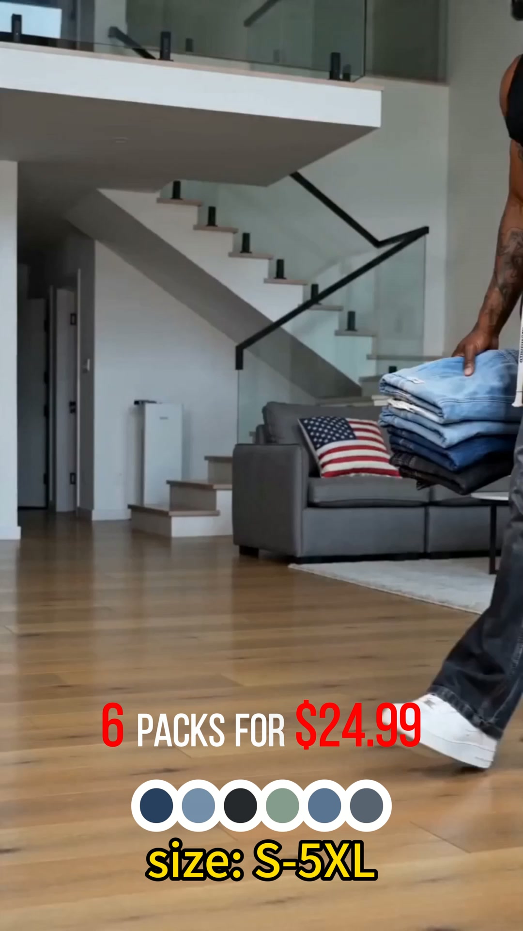 6-PACK JEANS — ONLY $24.99!