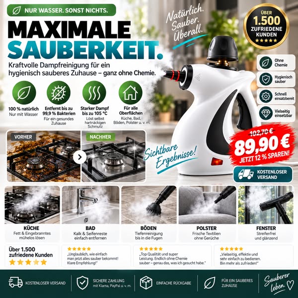 Gründlich reinigen. Einfacher machen.