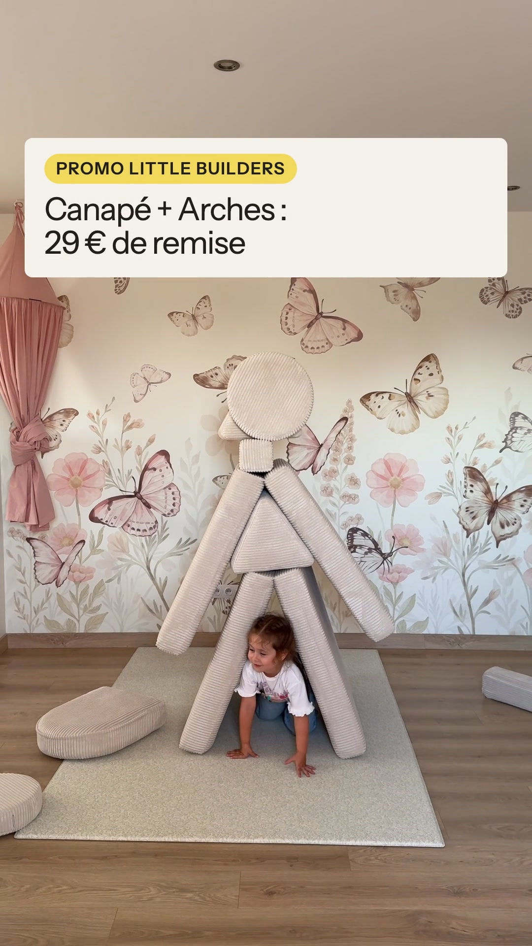 Canapé de jeu + Arches : 29 € de remise