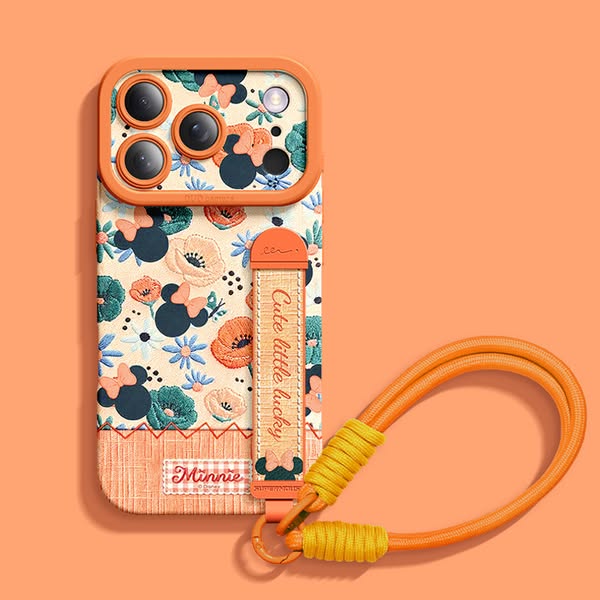 iPhone Wristband Series | "Disney" Liquid Silicone Phone Case