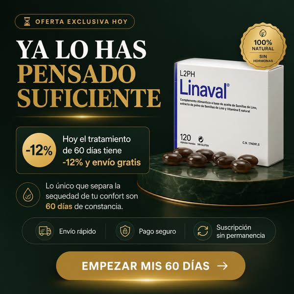 Empieza tus 60 días de Linaval con −12%