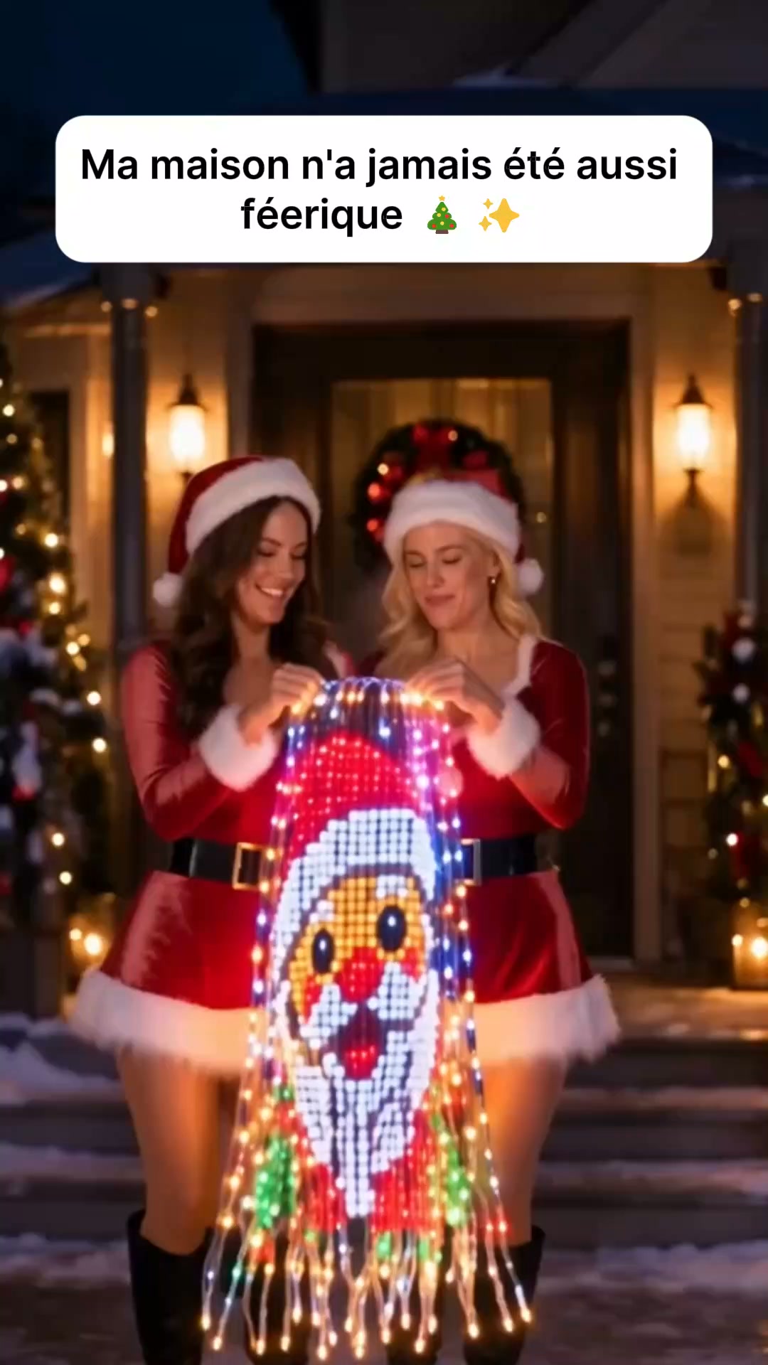 Livraison gratuiteÉclairage de Noël LED programmable pour votre intérieur et appliques murales LED intelligentes pour l'extérieur – l