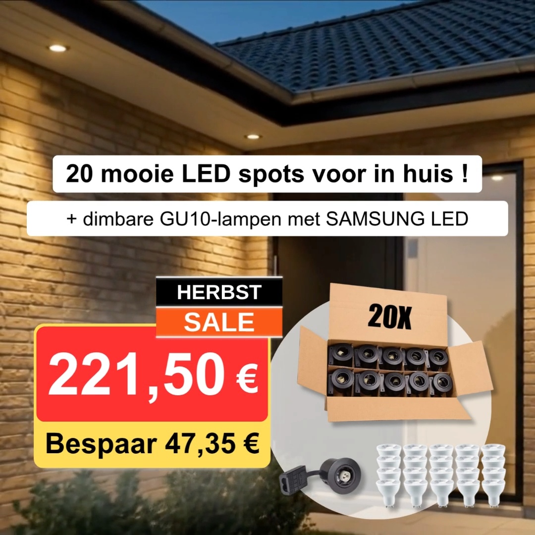 PlusLED | Grote Herfstuitverkoop