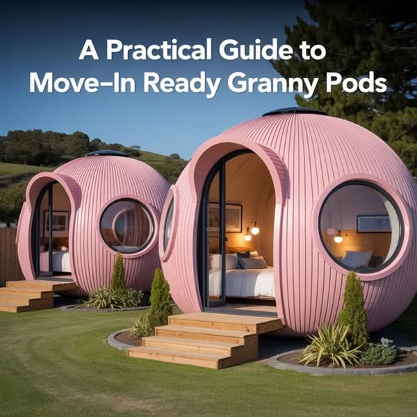 Guide to Move-In Ready Granny Pods for Backyard Living