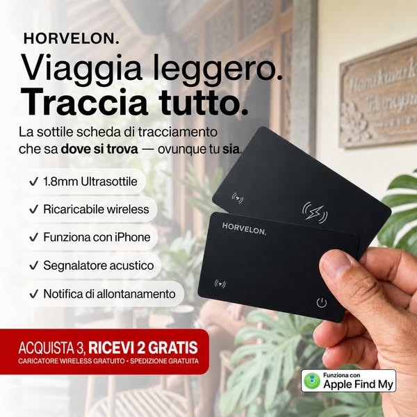 Non perdere mai più il tuo portafoglio