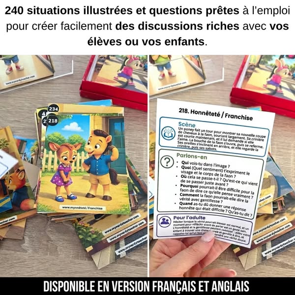 240 cartes de conversations