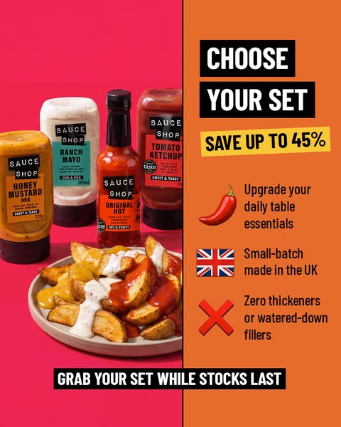 Upgrade Your Sauce Game