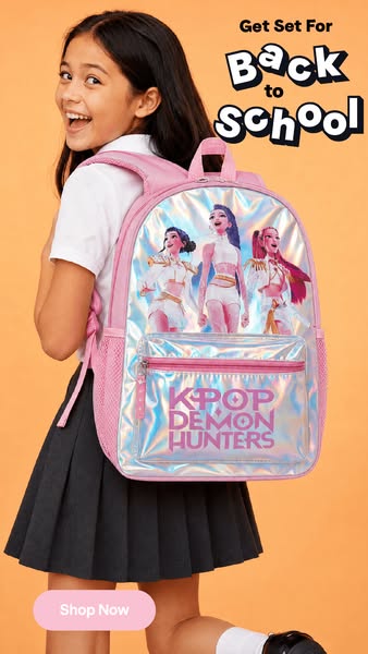 Official KPop Demon Hunters Backpack