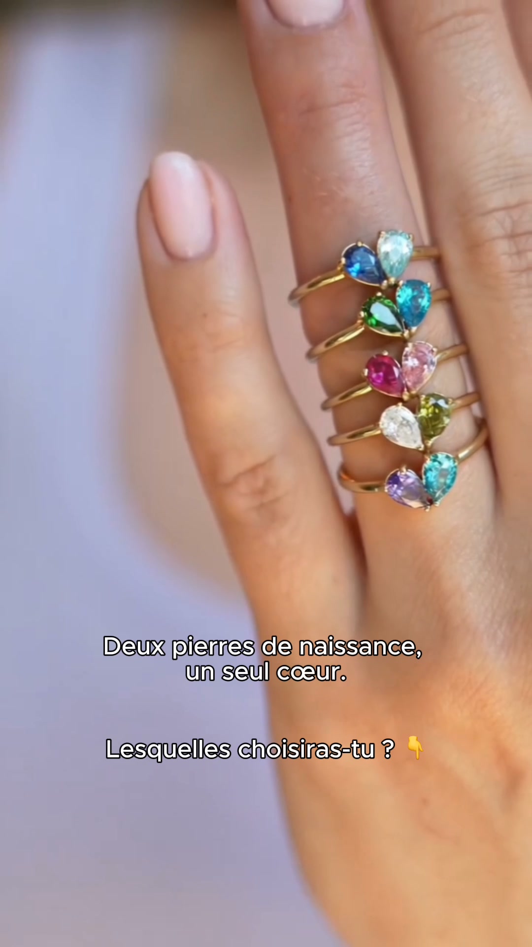 Quelles deux pierres de naissance choisirez-vous ?