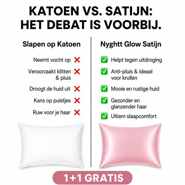 Katoen vs. satijn: voel het verschil