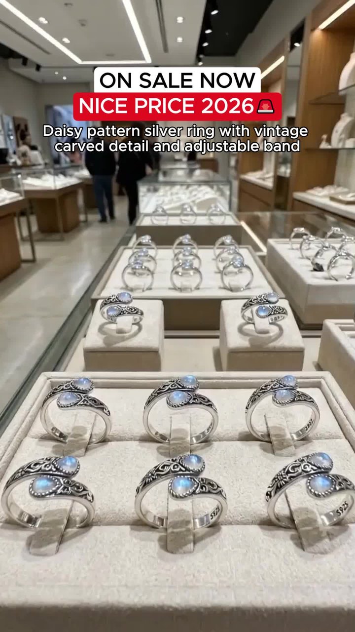 News - Daisy Pattern Ring