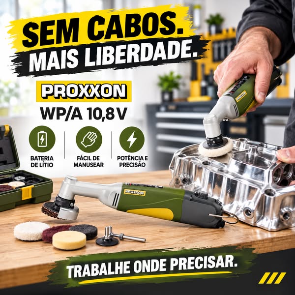 Equipe a sua oficina com Proxxon e leve os seus projetos para o próximo nível!