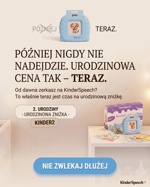 OSTATNIE DNI! KinderSpeech kończy 2 lata