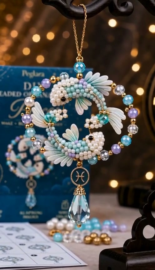 Zodiac Blessing Beaded Ornament DIY Kit
