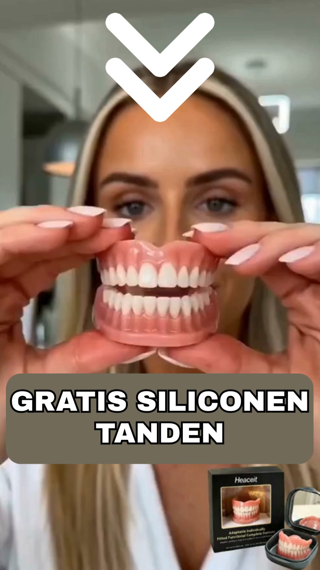 GRATIS SILICONEN TANDEN + CADEAUS!