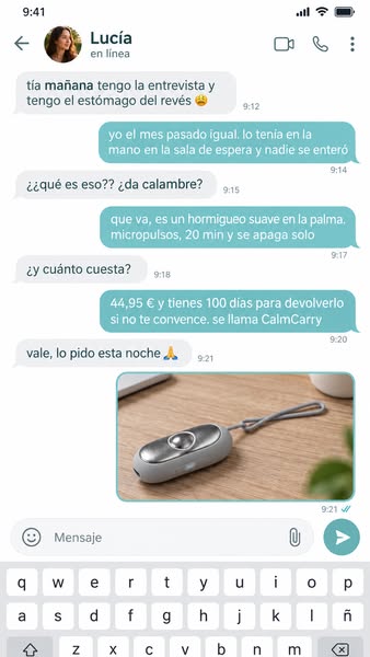 Calma de bolsillo para el día D